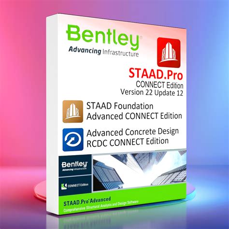 STAAD.Pro Connect Edition V22 Update 12 + Foundation Advanced.